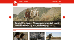 Desktop Screenshot of amstelfilm.nl