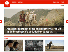 Tablet Screenshot of amstelfilm.nl